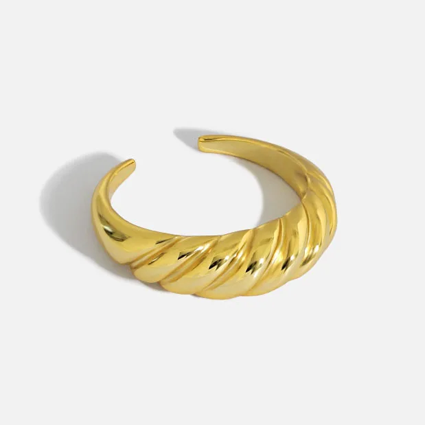Women's Adjustable Irregular 925 Sterling Silver Finger Ring